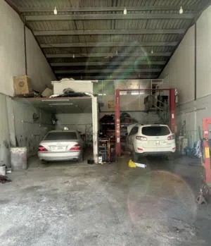 Fully Equipped Garage for Sale in Ajman – Industrial Area with Office and Residential Space